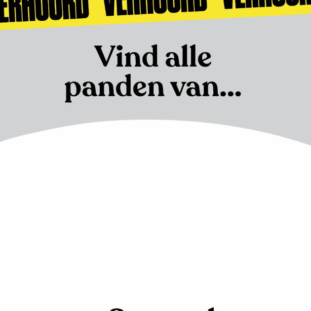 Verhuurd bord - Enkelzijdig - Verticaal
